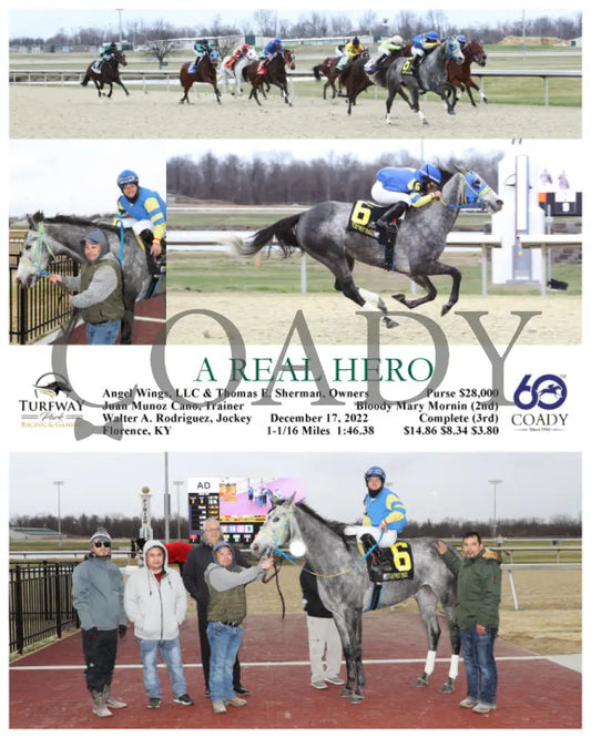 A Real Hero - 12-17-22 R03 Tp Turfway Park