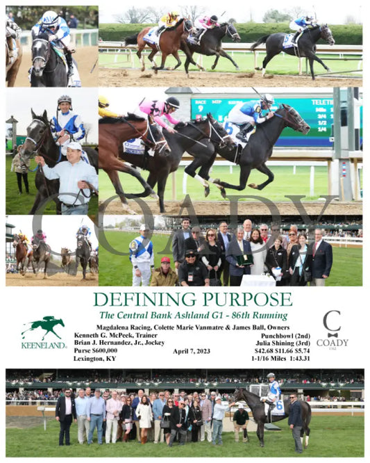 Defining Purpose - The Central Bank Ashland G1 86Th Running 04-07-23 R09 Kee Keeneland