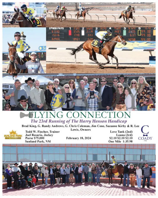 Flying Connection - The 23Rd Running Of Harry Henson Handicap 02-18-24 R05 Sun Sunland Park