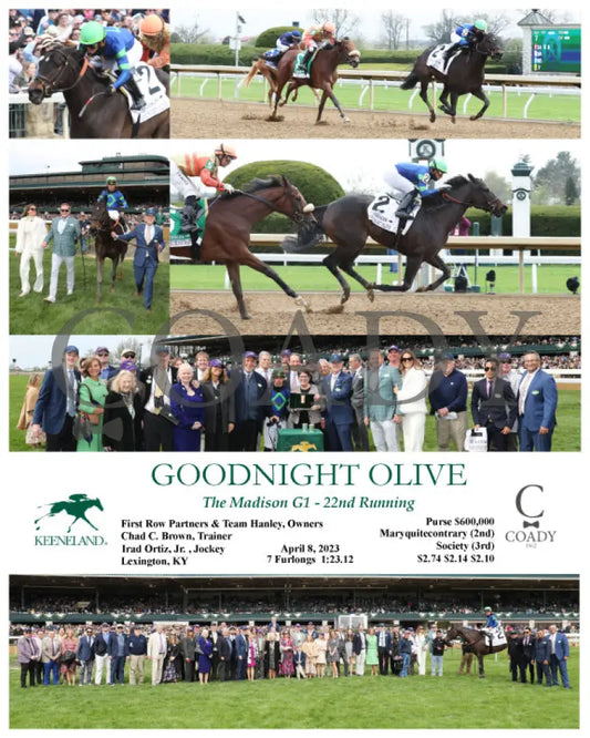 Goodnight Olive - The Madison G1 22Nd Running 04 - 08 - 23 R07 Kee Keeneland