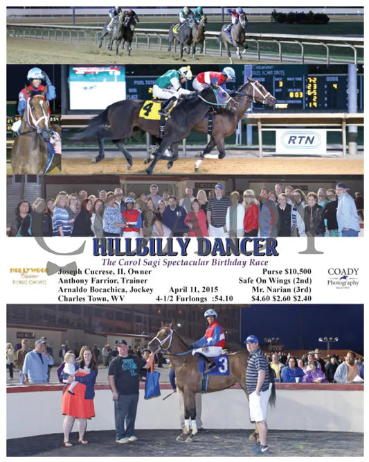 Hillbilly Dancer - 041115 Race 03 Ct Hollywood Casino At Charles Town Races