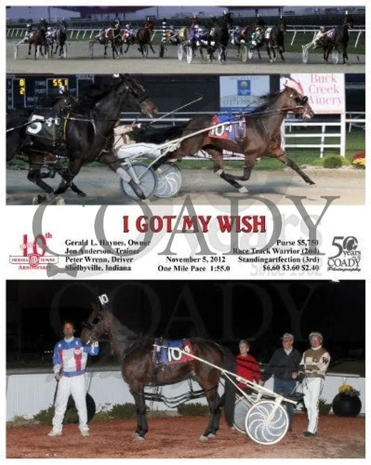 I Got My Wish - 110512 Race 04 Indiana Downs
