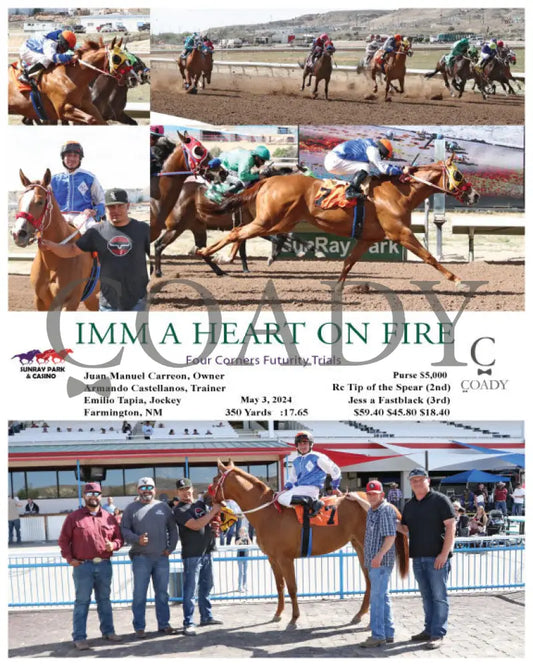 Imm A Heart On Fire - Four Corners Futurity Trials 05-03-24 R08 Srp Sunray Park