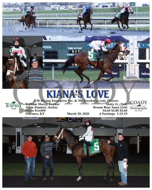Kiana’s Love - 03-20-20 R01 Tp Turfway Park