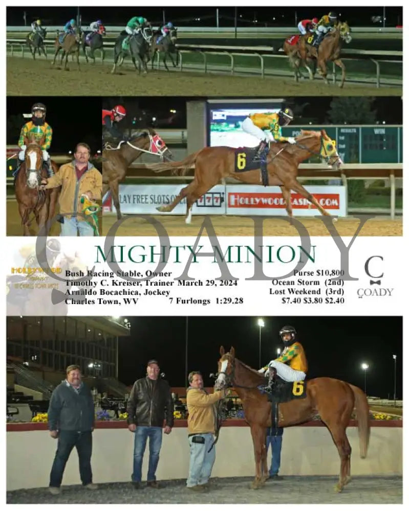 Mighty Minion - 03 - 29 - 24 R05 Ct Hollywood Casino At Charles Town Races