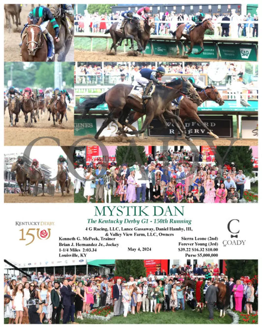 Mystik Dan - The Kentucky Derby G1 150Th Running 05-04-24 R12 Cd Churchill Downs