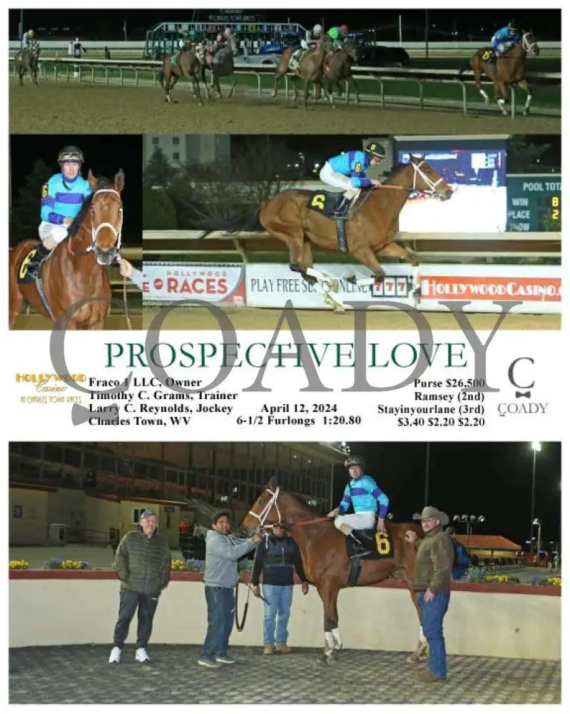 Prospective Love - 04 - 12 - 24 R03 Ct Hollywood Casino At Charles Town Races