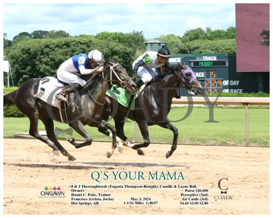 Q’s Your Mama - 05-03-24 R05 Op Oaklawn Park
