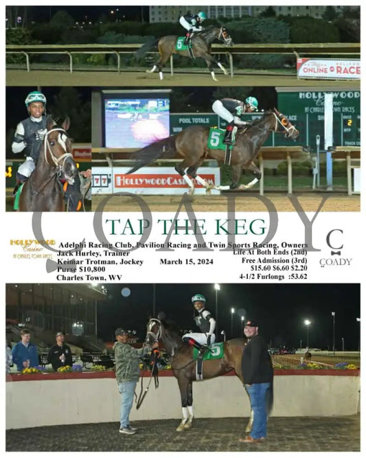 Tap The Keg - 03 - 15 - 24 R02 Ct Hollywood Casino At Charles Town Races