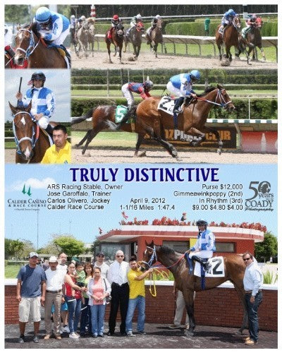 TRULY DISTINCTIVE - 040912 - Race 03