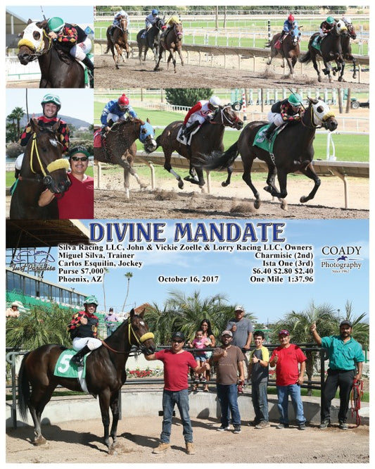 DIVINE MANDATE - 101617 - Race 01 - TUP