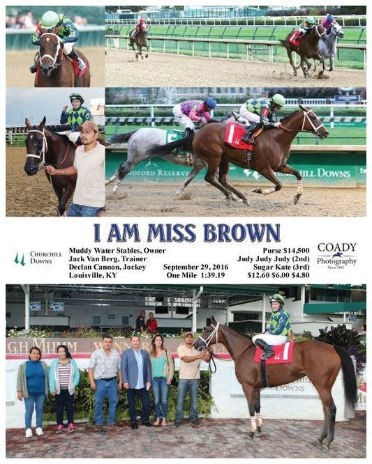 I AM MISS BROWN - 092916 - Race 05 - CD