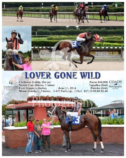 LOVER GONE WILD - 062114 - Race 03 - CRC