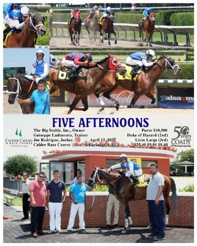 FIVE AFTERNOONS - 041212 - Race 01