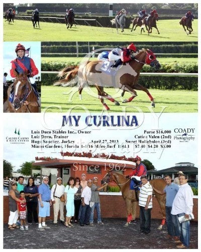 MY CURLINA - 042713 - Race 12 - CRC