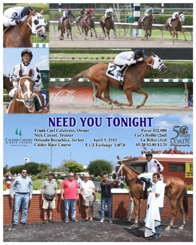 NEED YOU TONIGHT - 040912 - Race 06