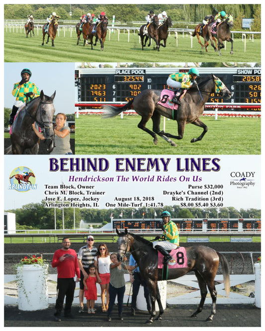 BEHIND ENEMY LINES - 081818 - Race 09 - AP