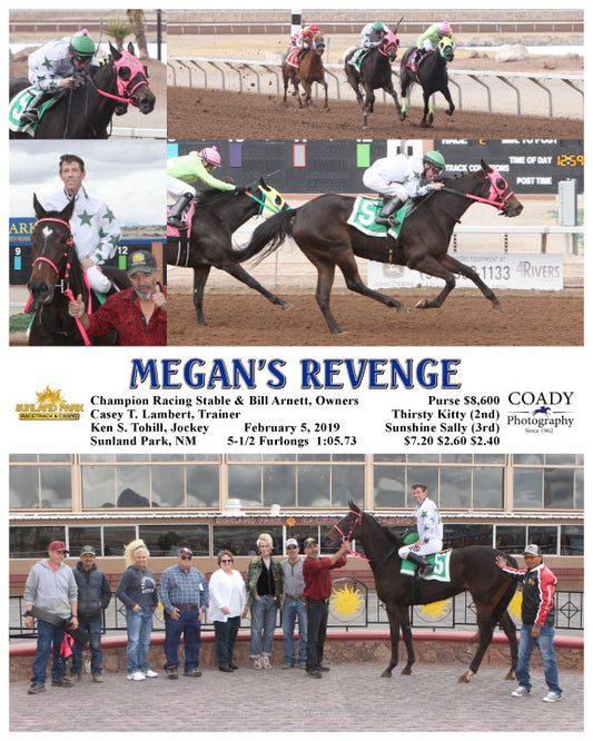 MEGAN'S REVENGE - 02-05-19 - R02 - SUN
