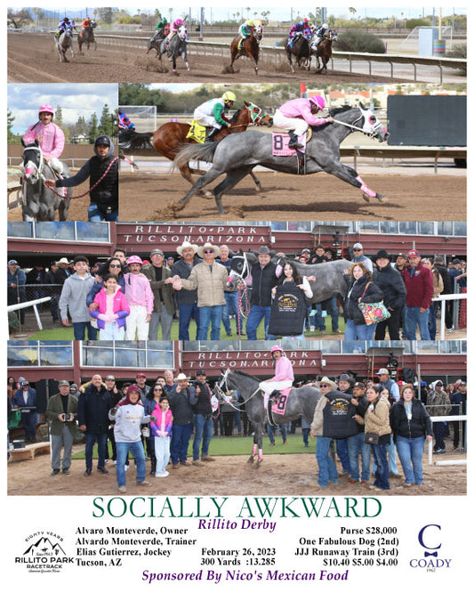 SOCIALLY AWKWARD - Rillito Derby - 02-26-23 - R03 - RIL