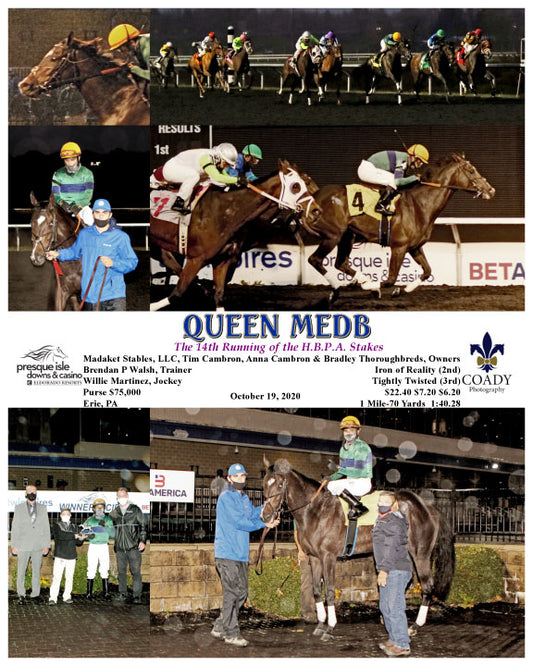 QUEEN MEDB - The 14th Running of the H.B.P.A. Stakes - 10-19-20 - R05 - PID