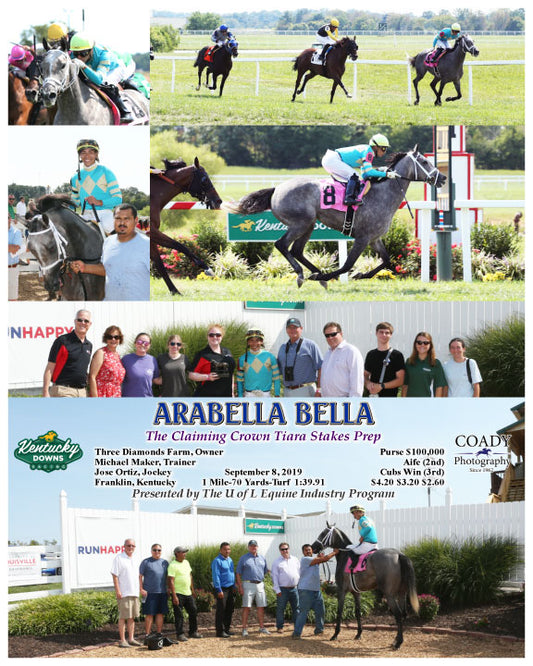 ARABELLA BELLA - The Claiming Crown Tiara Stakes Prep - 09-08-19 - R06 - KD