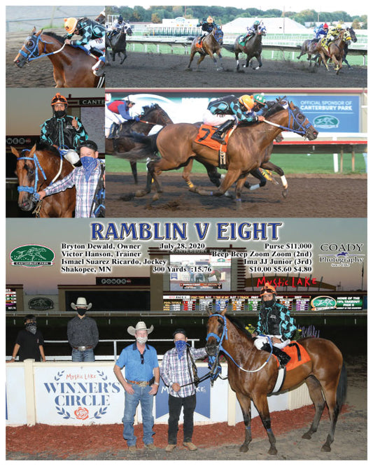 RAMBLIN V EIGHT - 07-28-20 - R09 - CBY