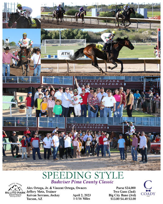 SPEEDING STYLE - Budwiser Pima County Classic - 04-02-23 - R09 - RIL