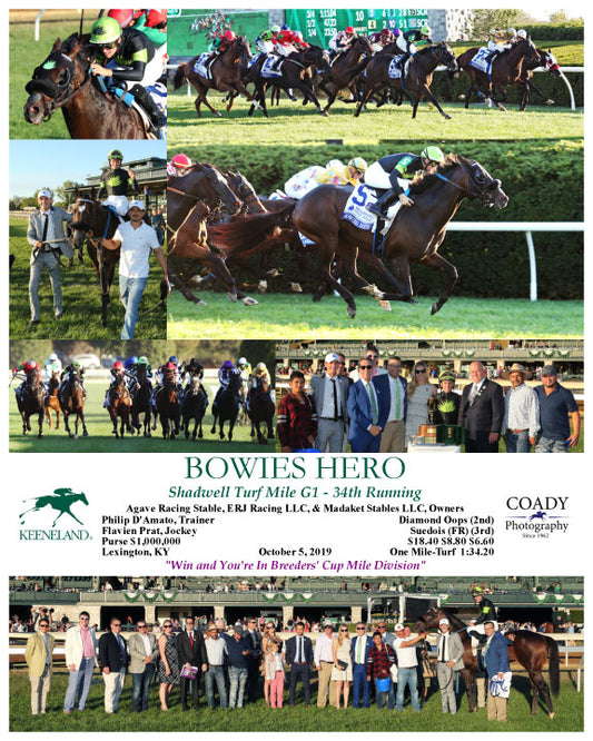 BOWIES HERO - Shadwell Turf Mile G1 - 34th Running - 10-05-19 - R10 - KEE