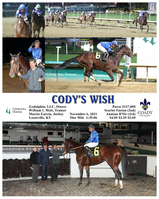 CODY'S WISH - 11-06-21 - R11 - CD