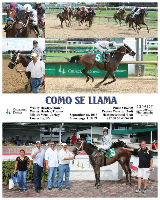 COMO SE LLAMA - 091816 - Race 03 - CD