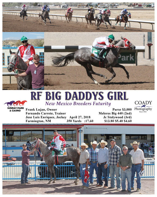 RF BIG DADDYS GIRL - 042718 - Race 03 - SRP