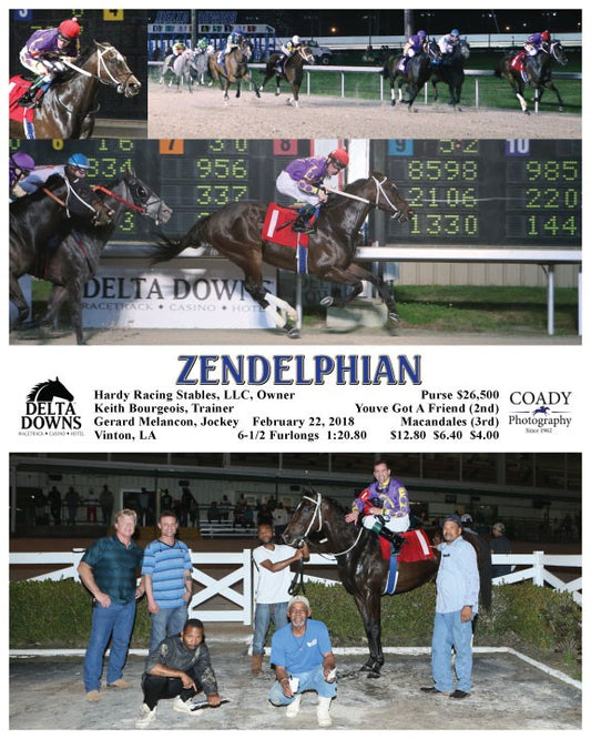 ZENDELPHIAN - 022218 - Race 06 - DED