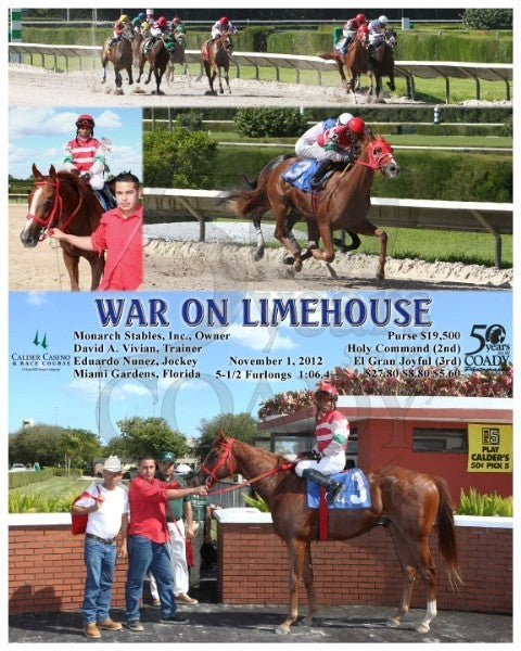 WAR ON LIMEHOUSE - 110112 - Race 05 - CRC