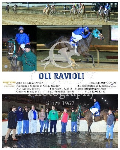 Oli Ravioli - 021513 - Race 01 - CT