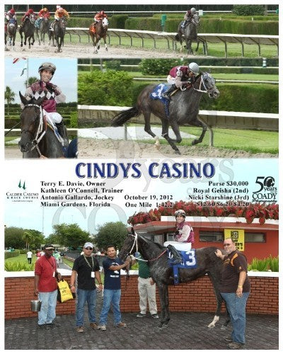 CINDYS CASINO - 101912 - Race 04 - CRC