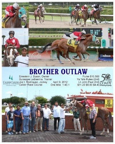 BROTHER OUTLAW - 040912 - Race 02
