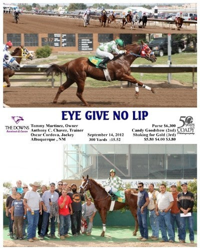 Eye Give No Lip - 091412 - Race 03