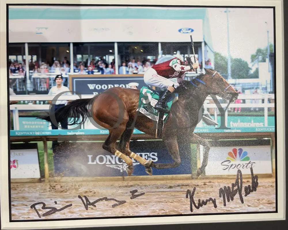 150Th Kentucky Derby - Oaks Autographed Collectors Frame