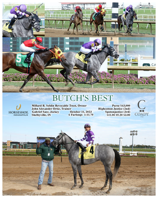 BUTCH'S BEST - 10-11-23 - R02 - IND
