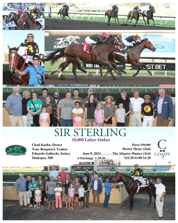 SIR STERLING - 10,000 Lakes Stakes - 06-08-24 - R05 - CBY