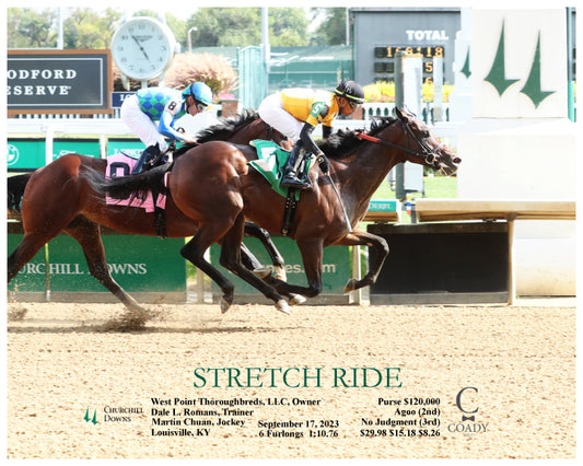 STRETCH RIDE - 09-17-23 - R07 - Churchill Downs - Action