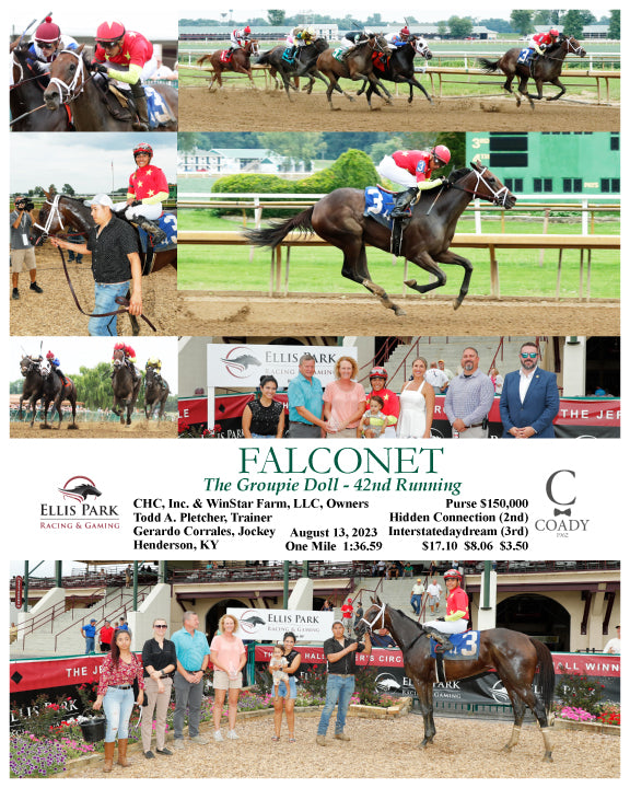 FALCONET - The Groupie Doll - 42nd Running - 08-13-23 - R10 - ELP
