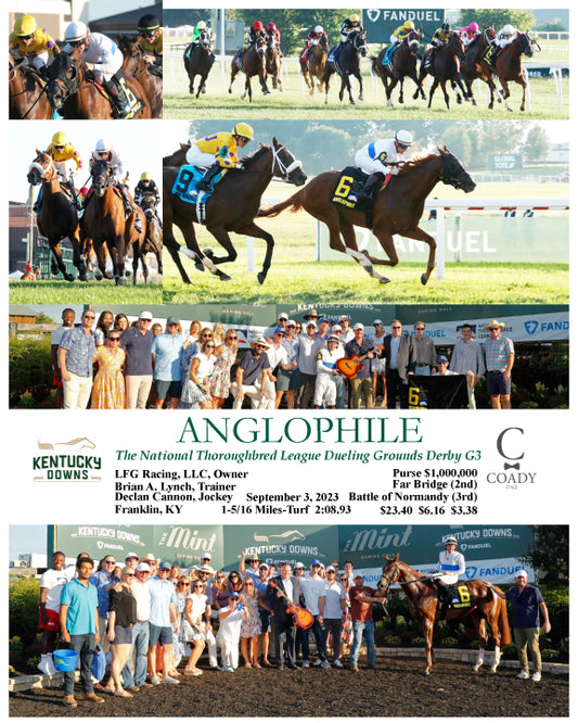 ANGLOPHILE - The National Thoroughbred League Dueling Grounds Derby G3 - 10th Running - 09-03-23 - R11 - KD