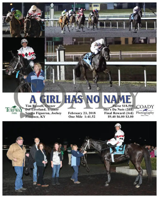 A Girl Has No Name - 022318 Race 07 Tp Turfway Park
