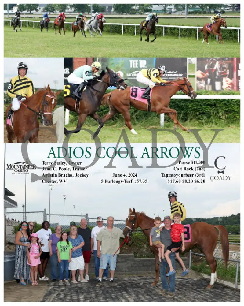 Adios Cool Arrows - 06-04-24 R01 Mnr Mountaineer Park