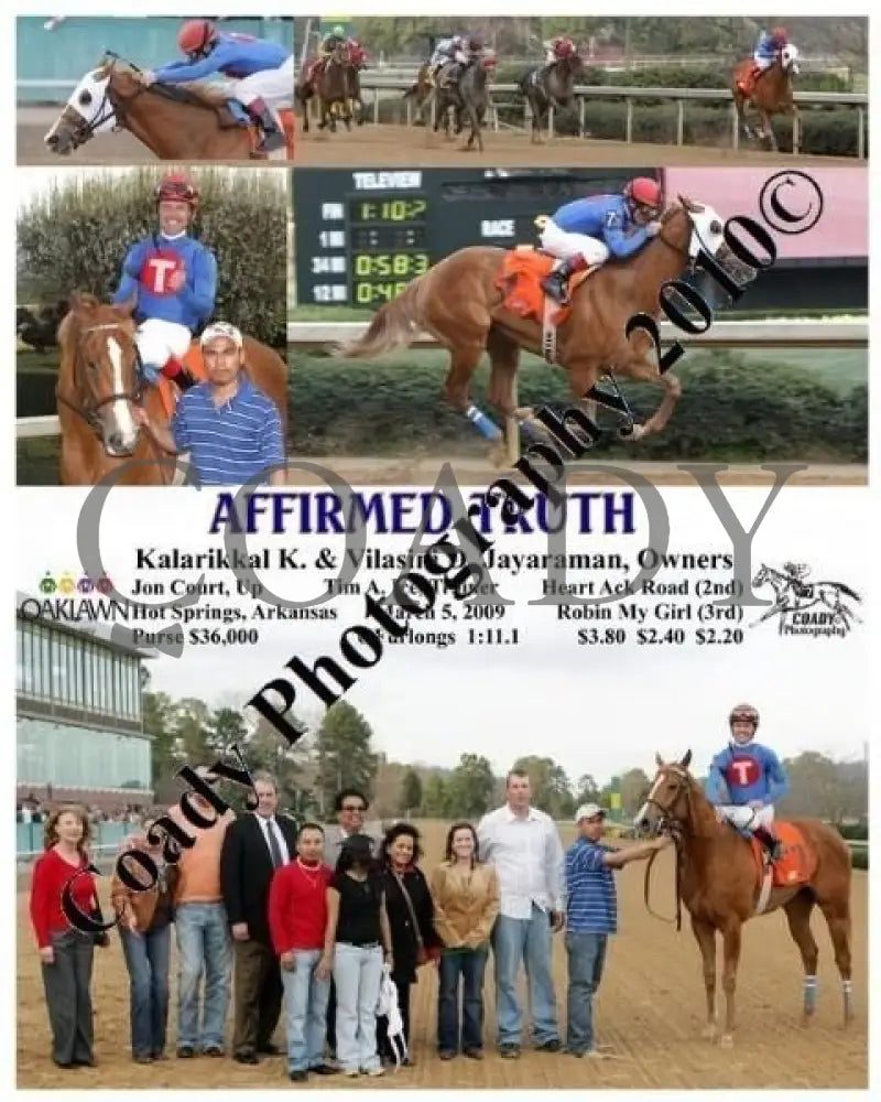 Affirmed Truth - The Rainbow Miss Stakes 31St R Oaklawn Park