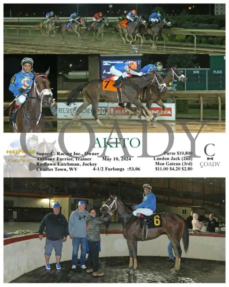 Akito - 05-10-24 R06 Ct Hollywood Casino At Charles Town Races