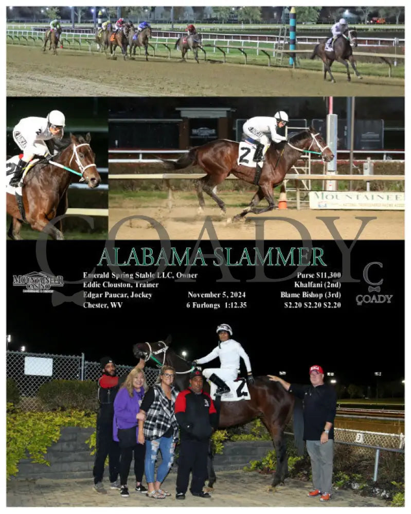 Alabama Slammer - 11-05-24 R06 Mnr Mountaineer Park