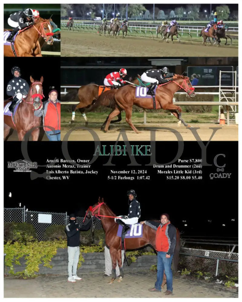 Alibi Ike - 11-12-24 R08 Mnr Mountaineer Park