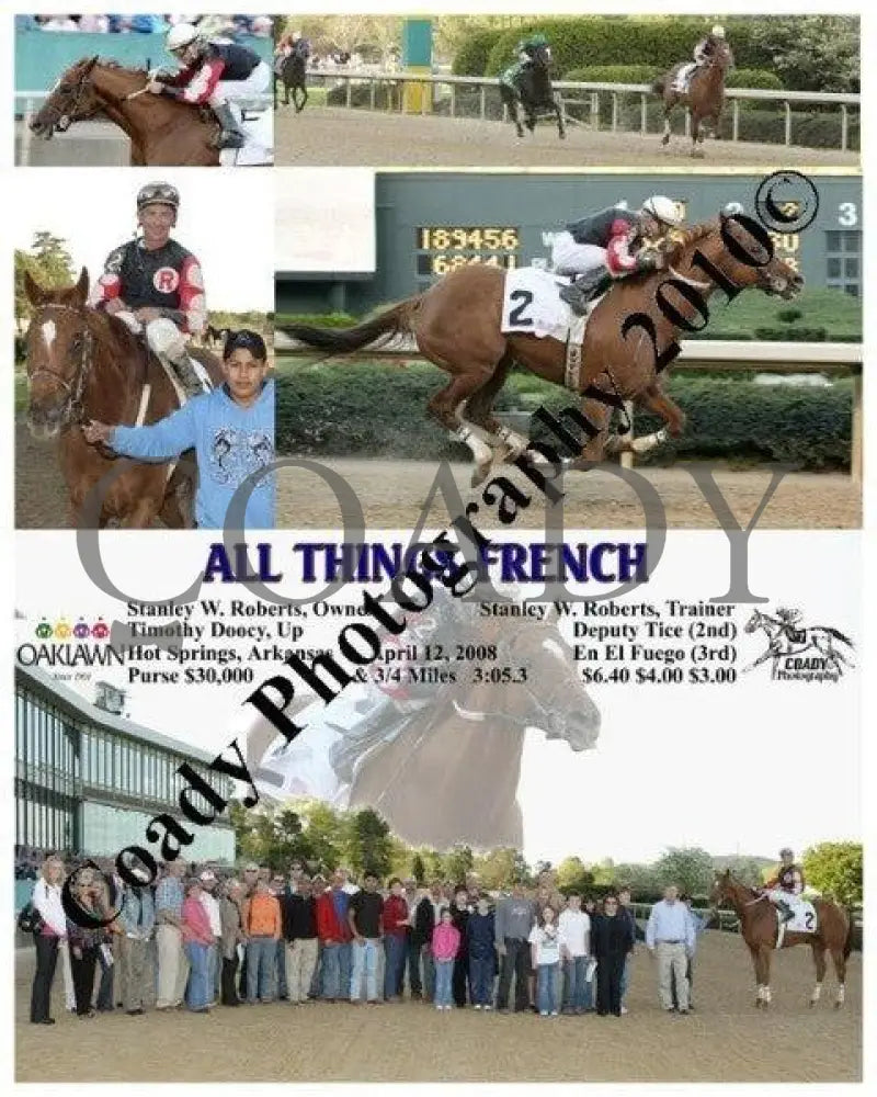 All Things French - 4 12 2008 Oaklawn Park